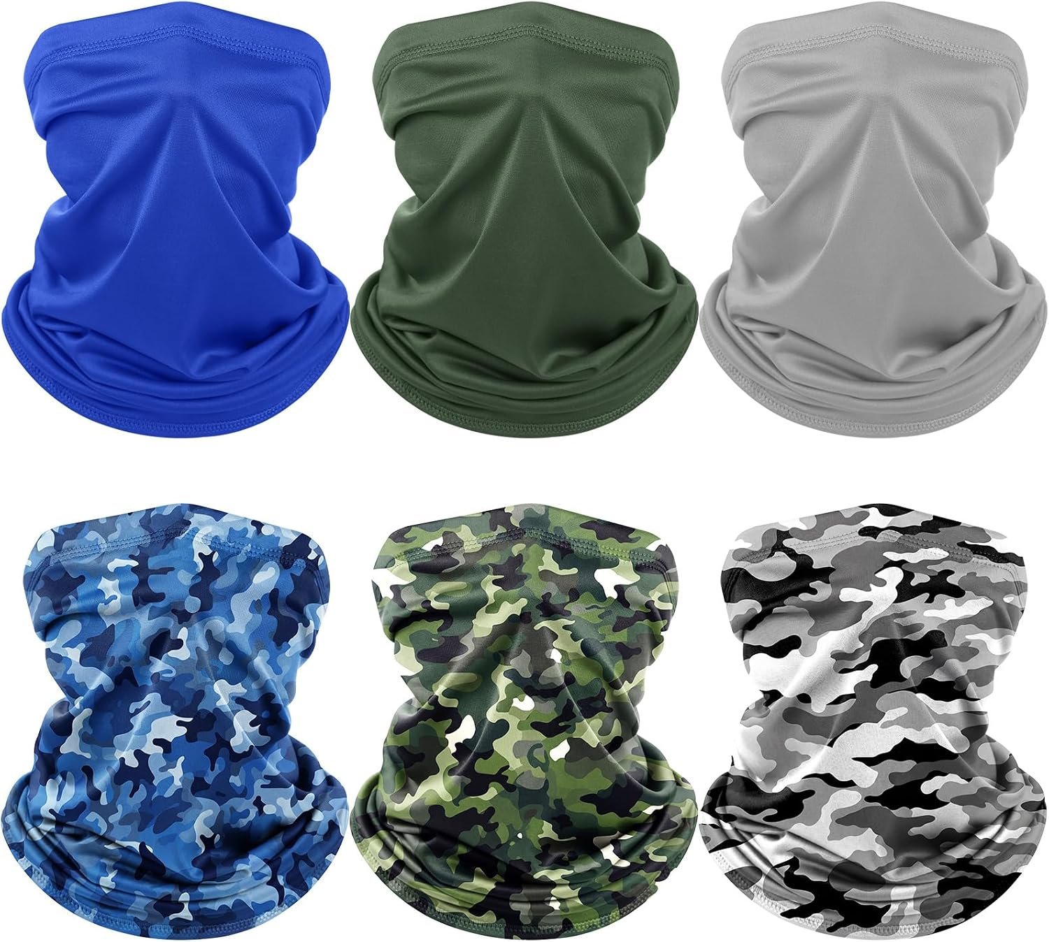 Geyoga Summer UV Protection Cooling Neck Gaiter | Sunscreen Breathable Face Scarf Bandana Mask Neck Gaiter for Outdoor Fishing Hiking Camping - Image 18